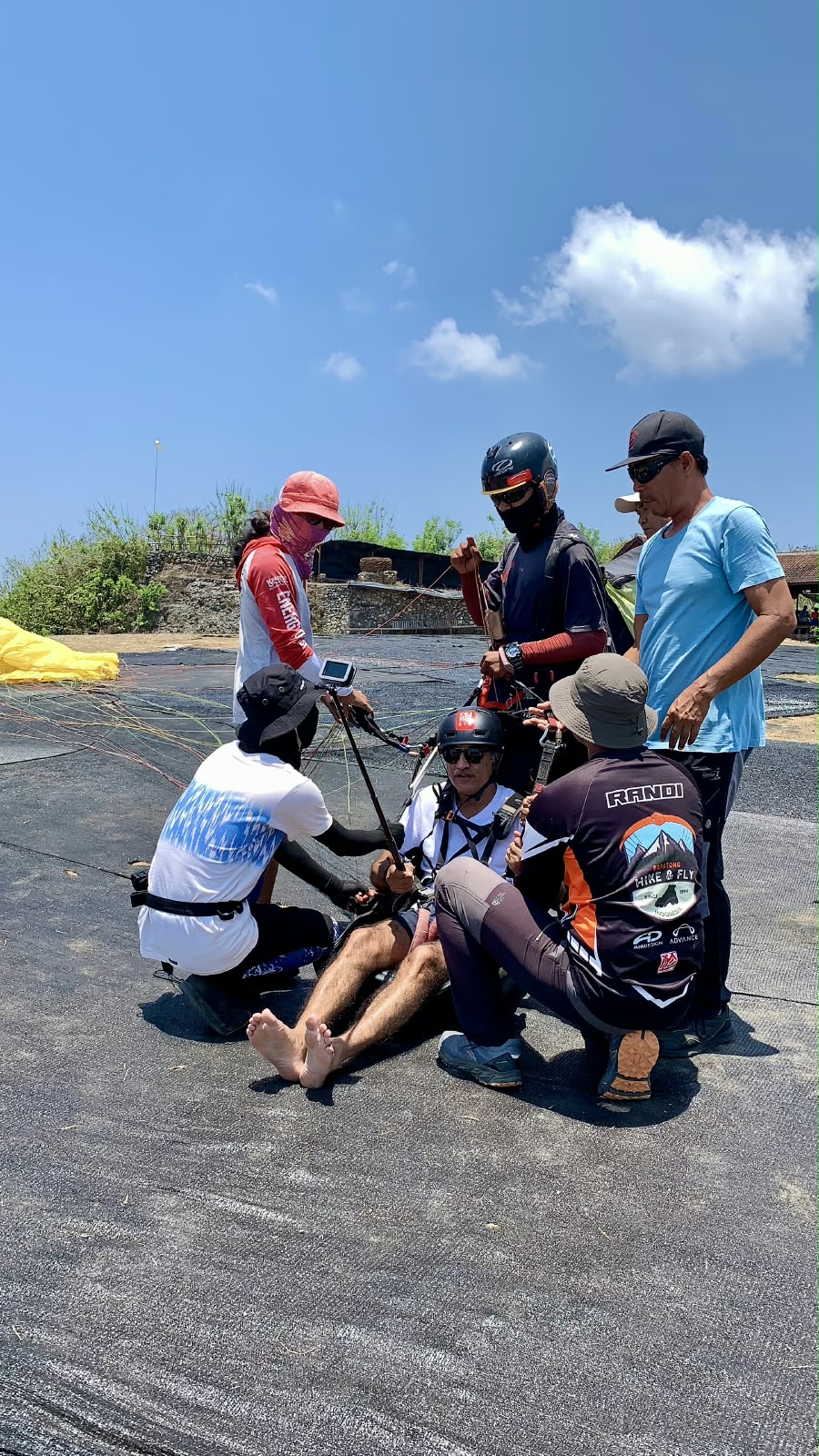 Paragliding at Uluwatu