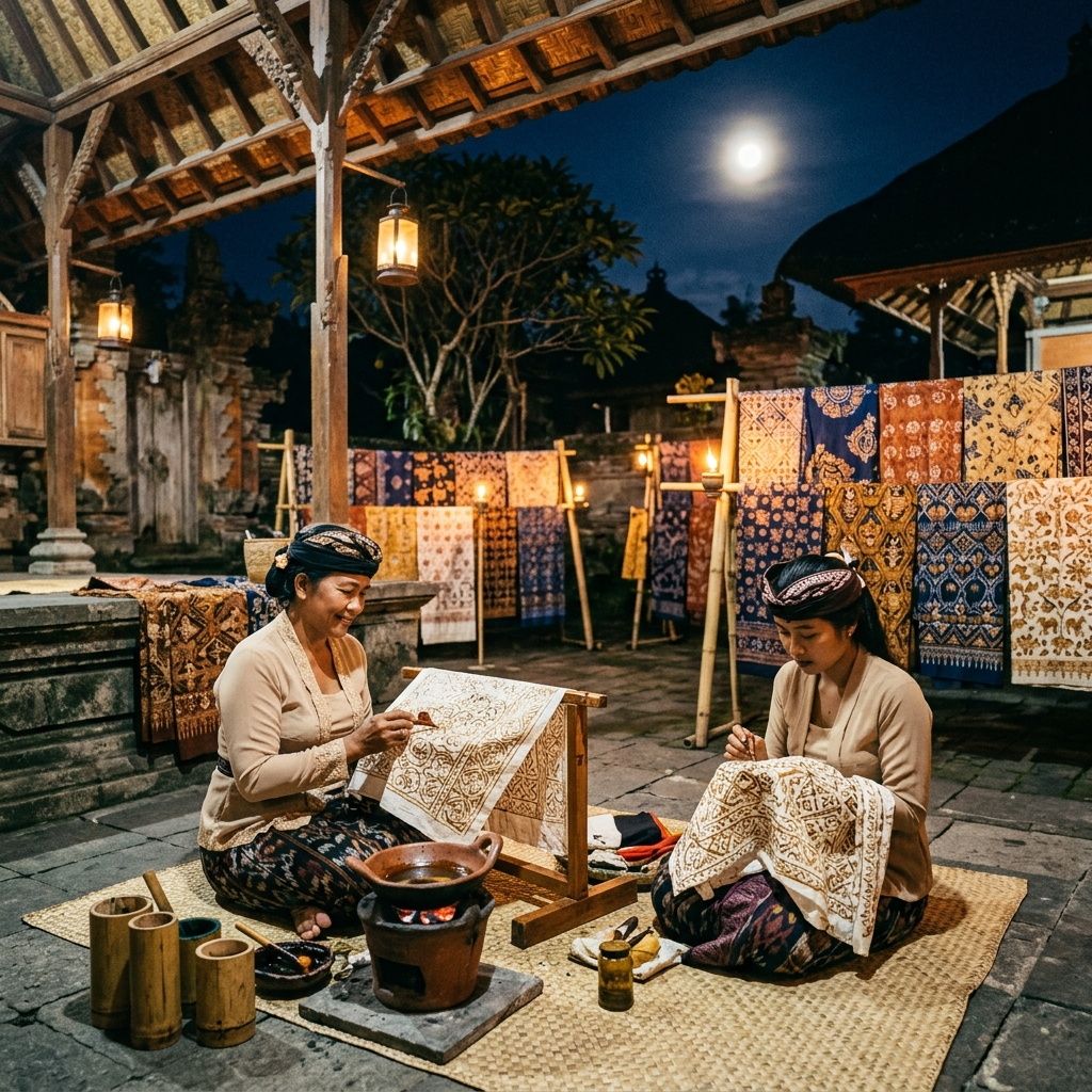 Moonrise Batik Ceremony